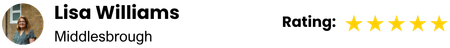 5 star review Lisa Williams
