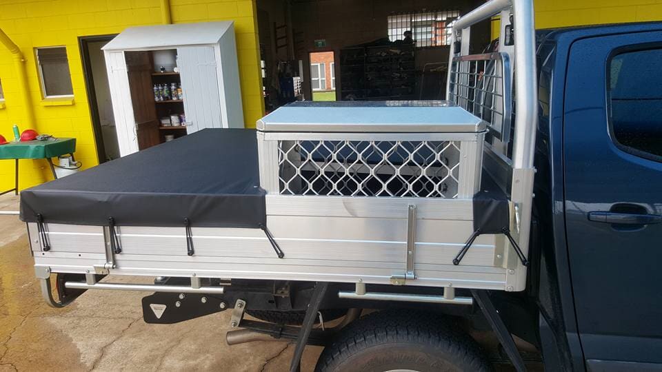 Black Truck Cover — Shade sails in Bohle, QLD