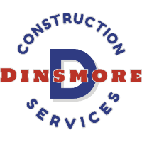 Logo for Dinsmore Construction Services: blue 