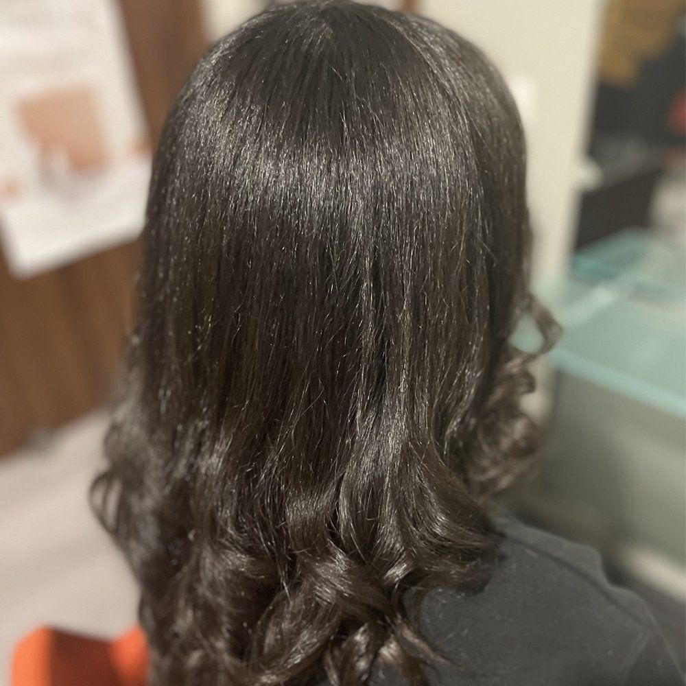 acconciatura per capelli mossi