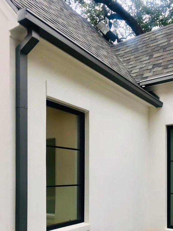 A residential gutter installation Fort Worth, TX by PT Gutters
