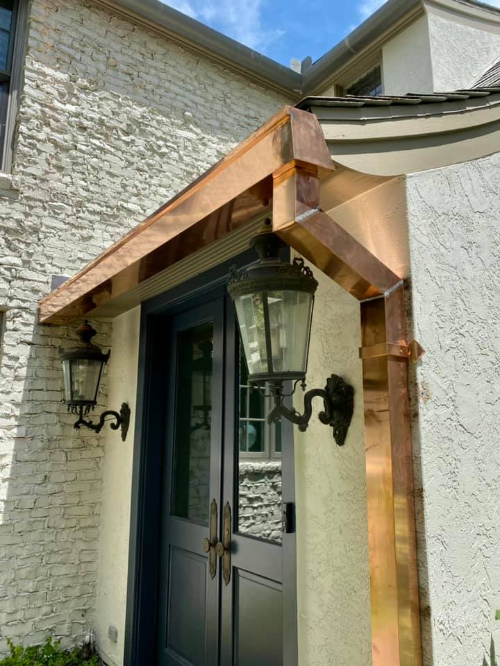 A residential gutter replacement in Fort Worth, TX by PT Gutters