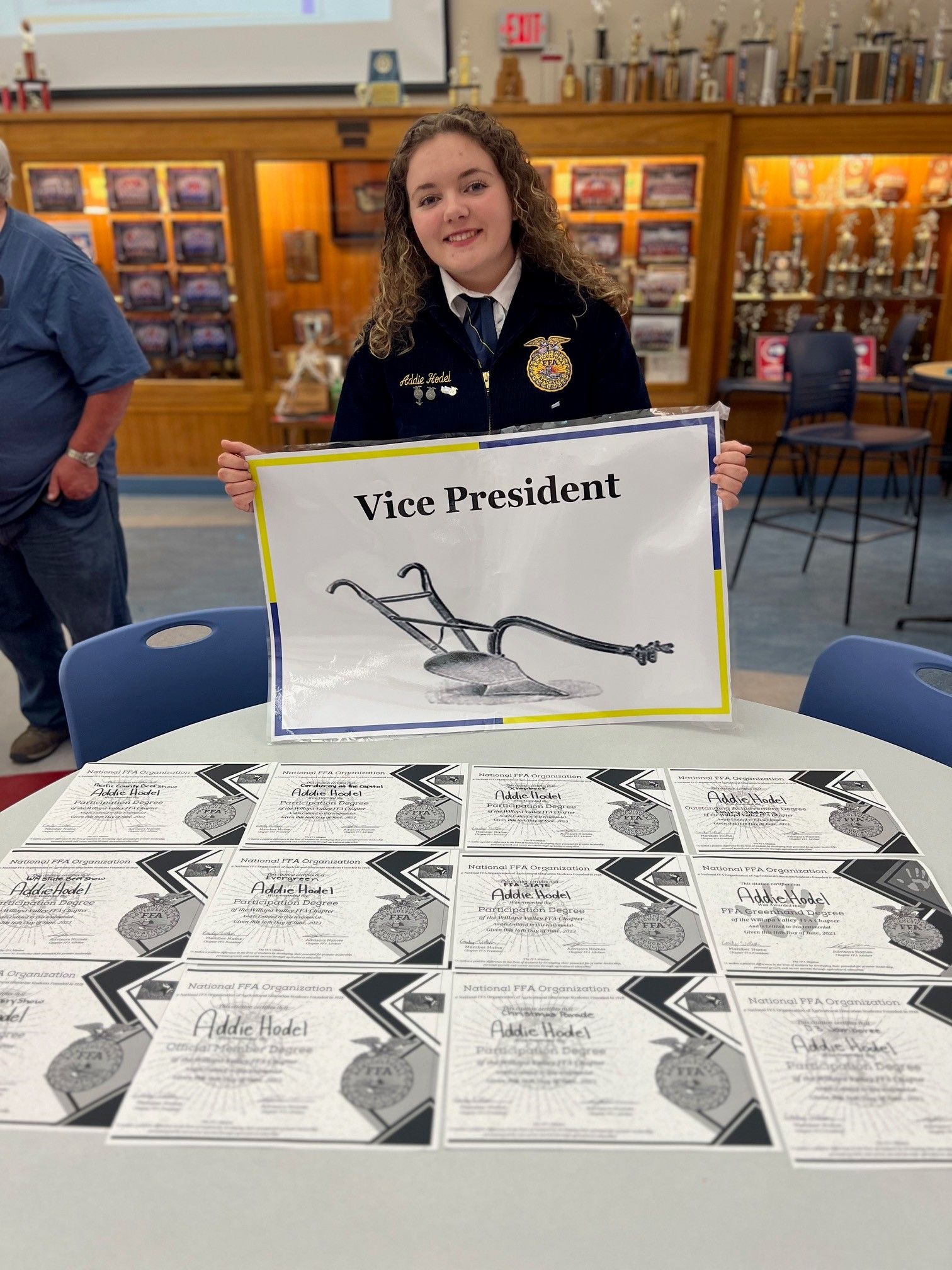 Vice President Name plate