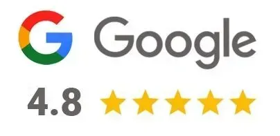 A google logo with four stars on it