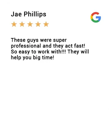 These guys were super professional and they act fast ! so easy to work with !!! they will help you big time !