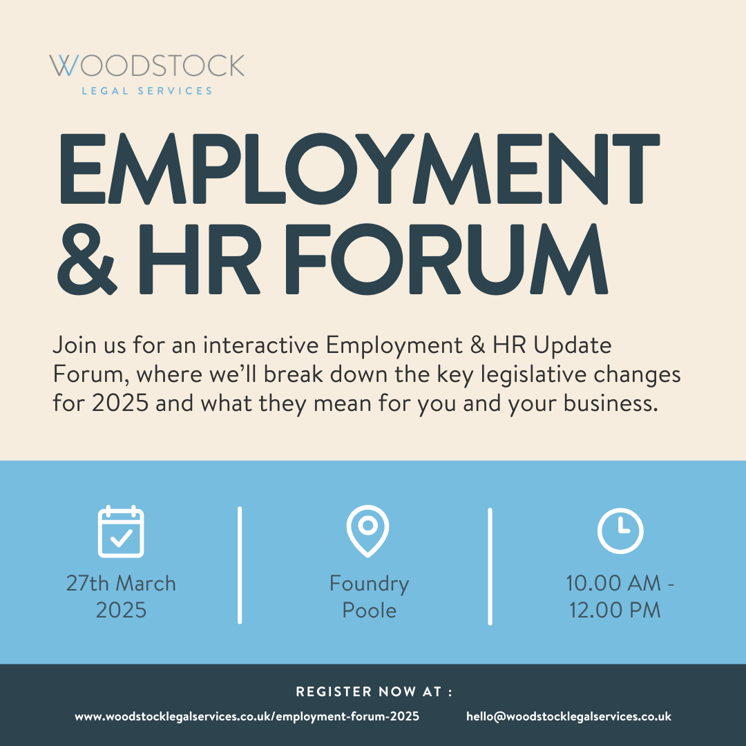 Woodstock Legal Services hosts Employment law & HR forum