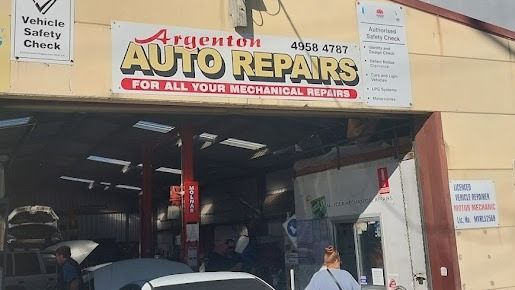 Argenton Auto Repairs Storefront With Signage — Argenton Automotive Repairs In Boolaroo, NSW