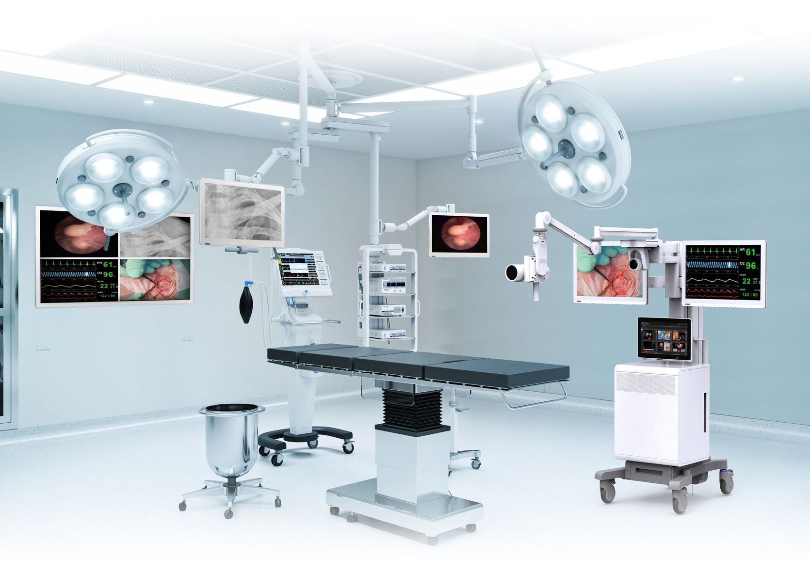 PAX-3 medical monitor in surgery