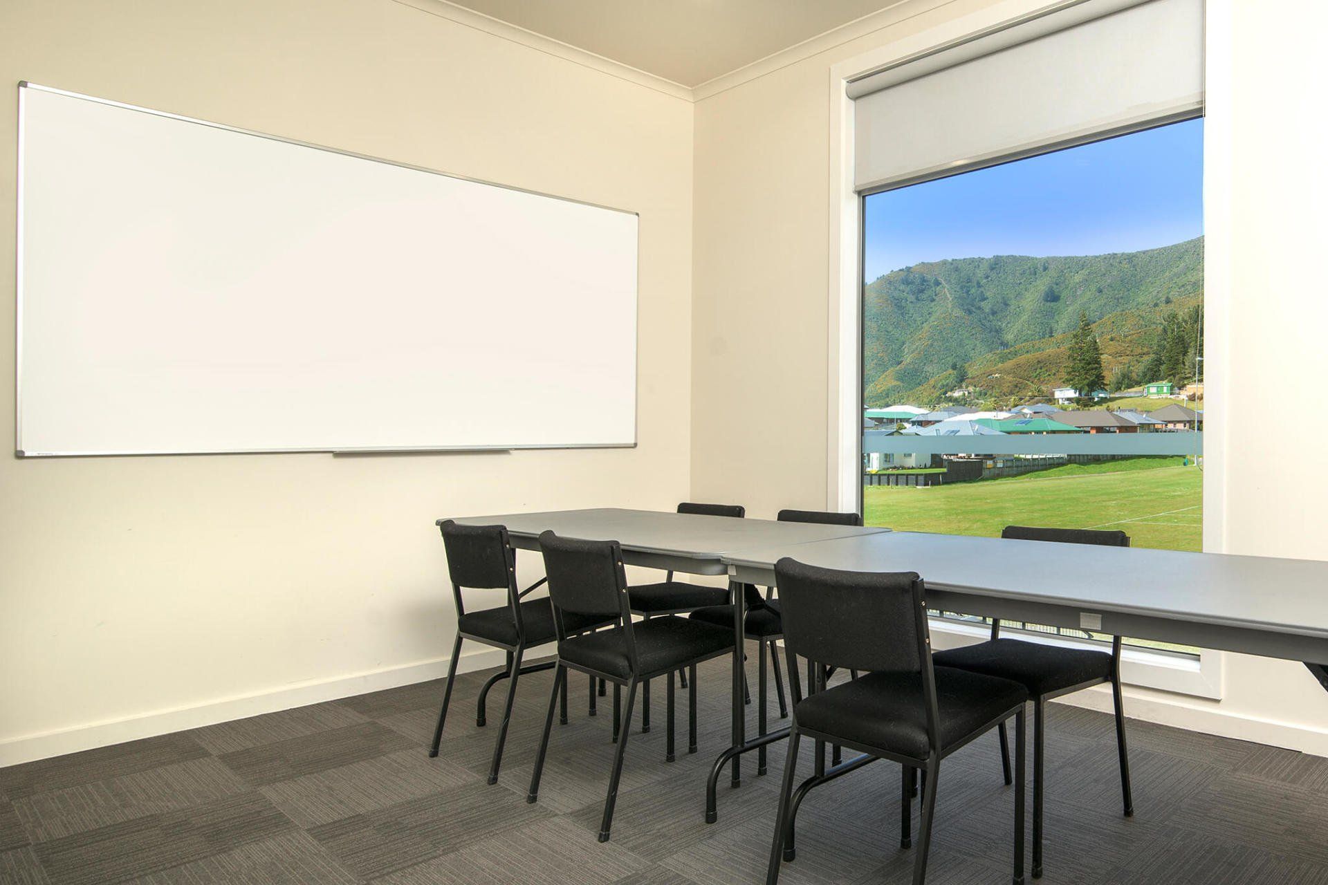 The Lions Club Board Room at Port Marlborough Pavilion in Picton, Marlborough, NZ