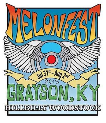 Digital ad for Melonfest 2015 in Grayson, Kentucky