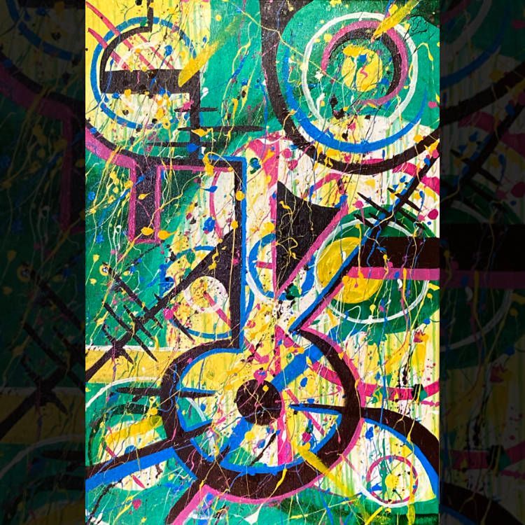 Abstract Painting, Mental Masquerade