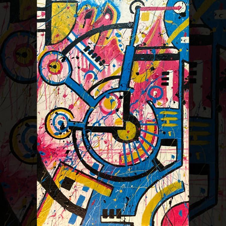 Abstract Painting, Fractional Fusion