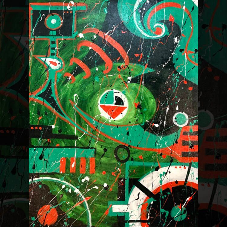 Abstract Painting, Circumstantial Paradox