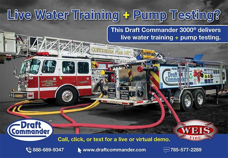 postcard, Draft Commander, pump testing, print, layout, graphic design
