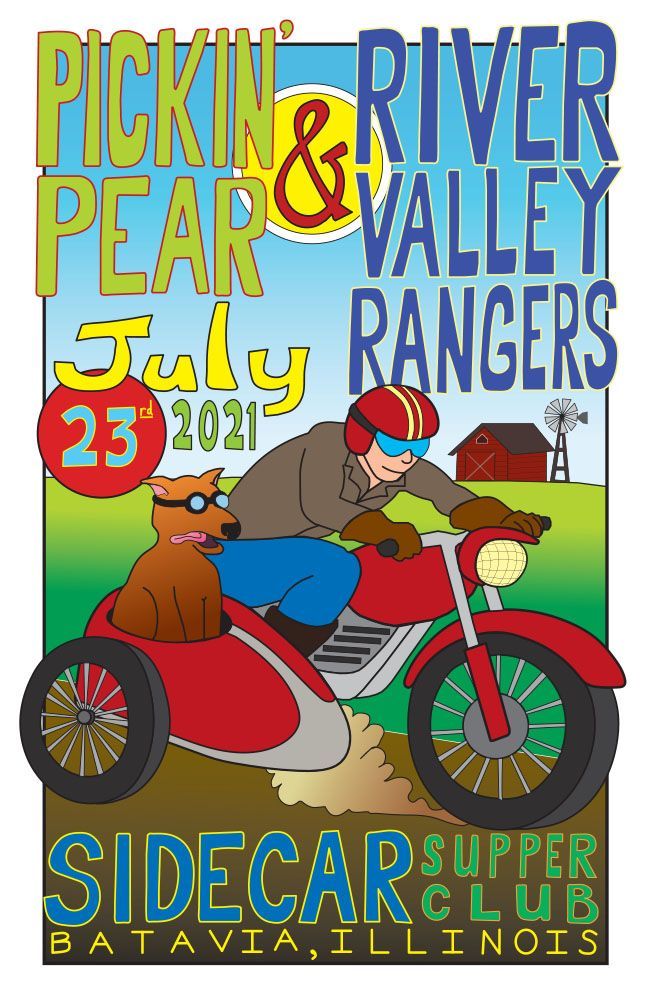 Pickin' Pear & River Valley Rangers 07/23/2021 Batavia, IL - Sidecar Supper Club