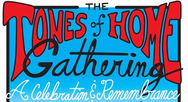 Tones of Home Gathering - hand-drawn lettering