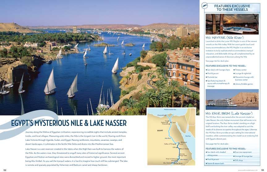 Avalon River Cruises 2012 - Egypt's Mysterious Nile & Lake Nassar