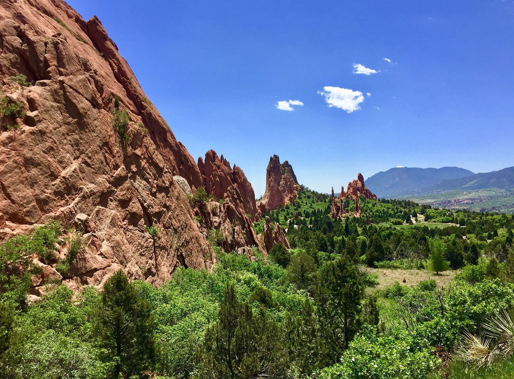 rocks, outcroppings, Colorado