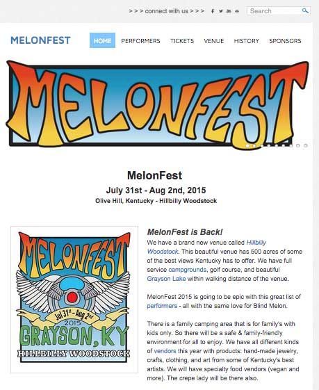Melonfest website