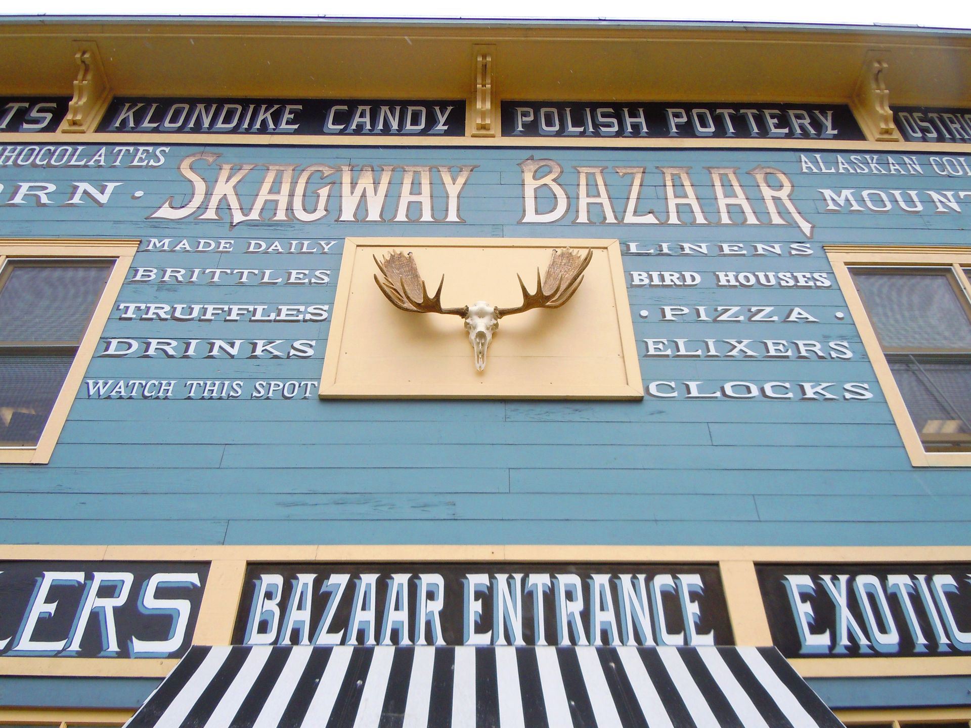 Skagway, Alaska, storefront, Skagway Bazaar