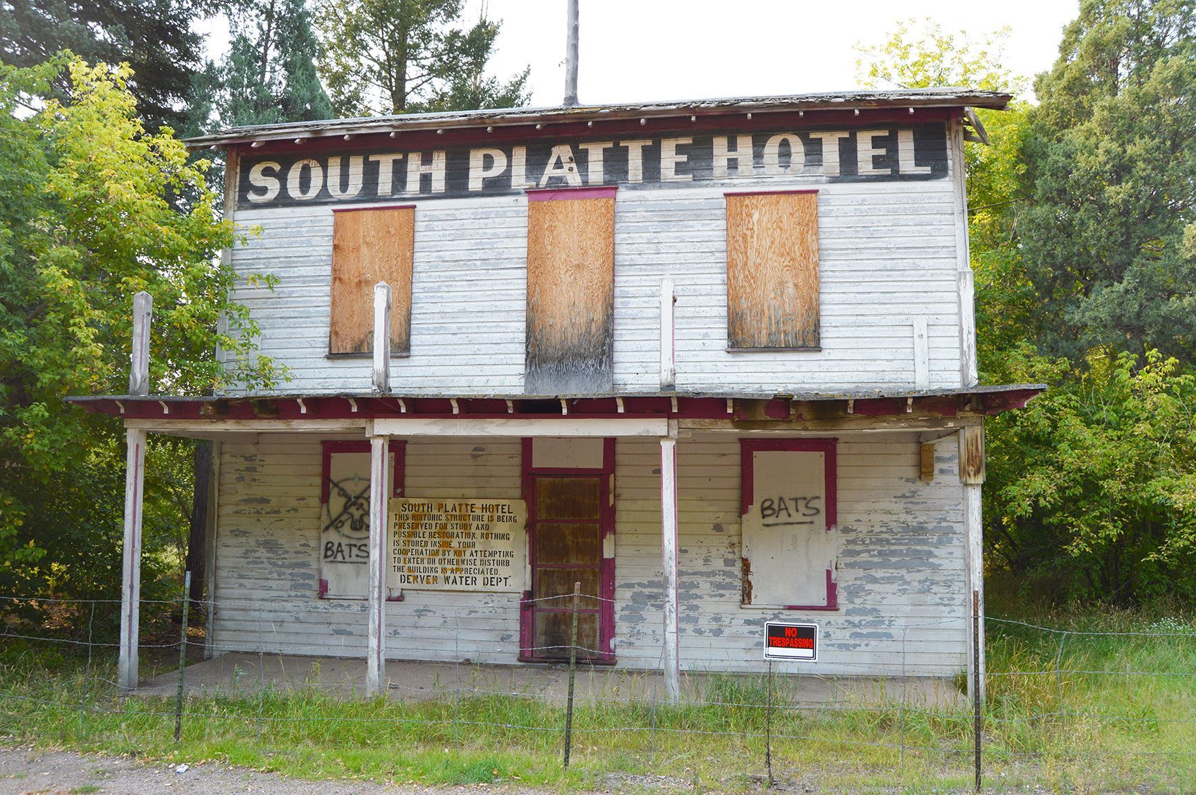 architecture, old west, South Platte Hotel