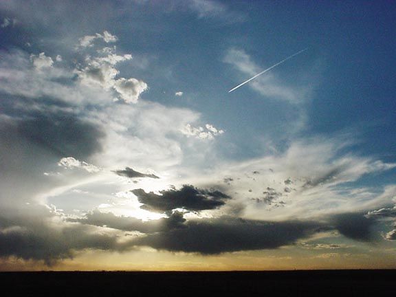 clouds and sunset