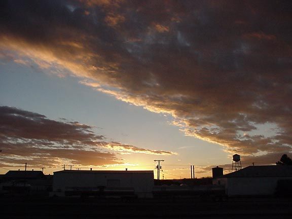 Sunset in Las Cruces, New Mexico