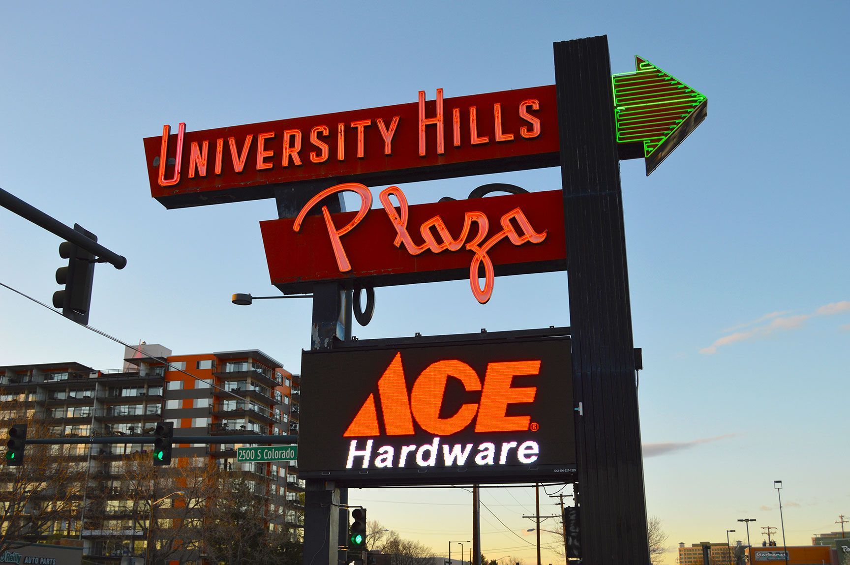 signage, neon, Denver, Englewood, Colorado
