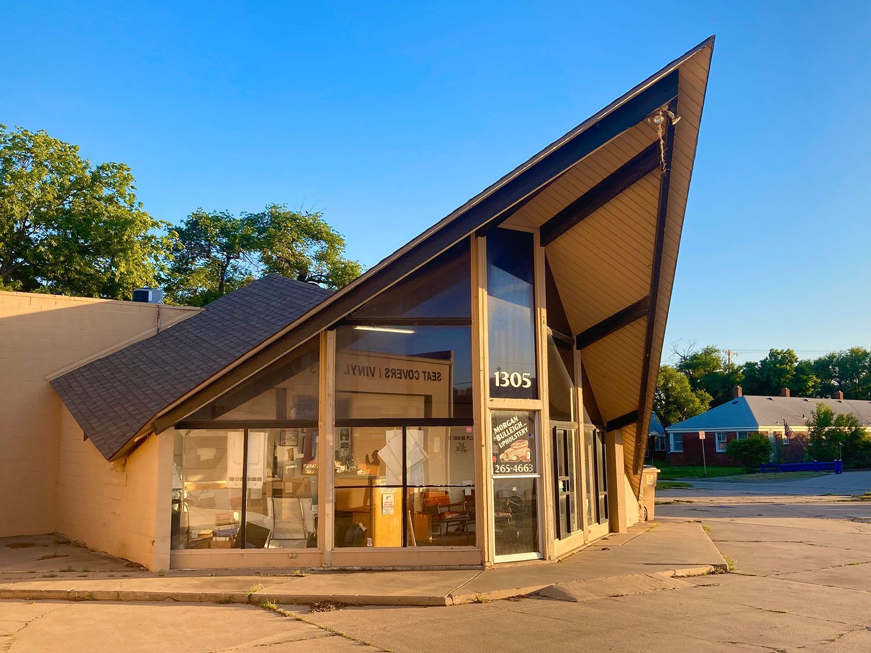 architecture, angular roofline,  Wichita