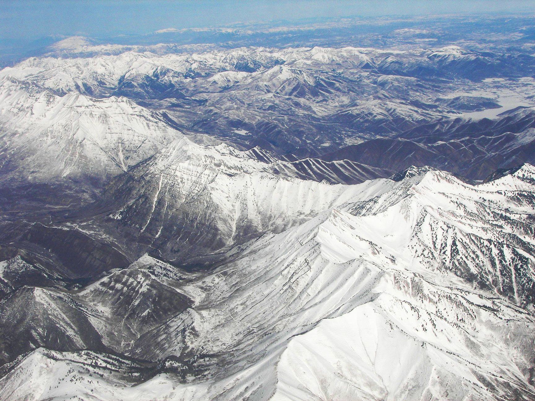 mountains, snow, Utah, Wasatch mountain range