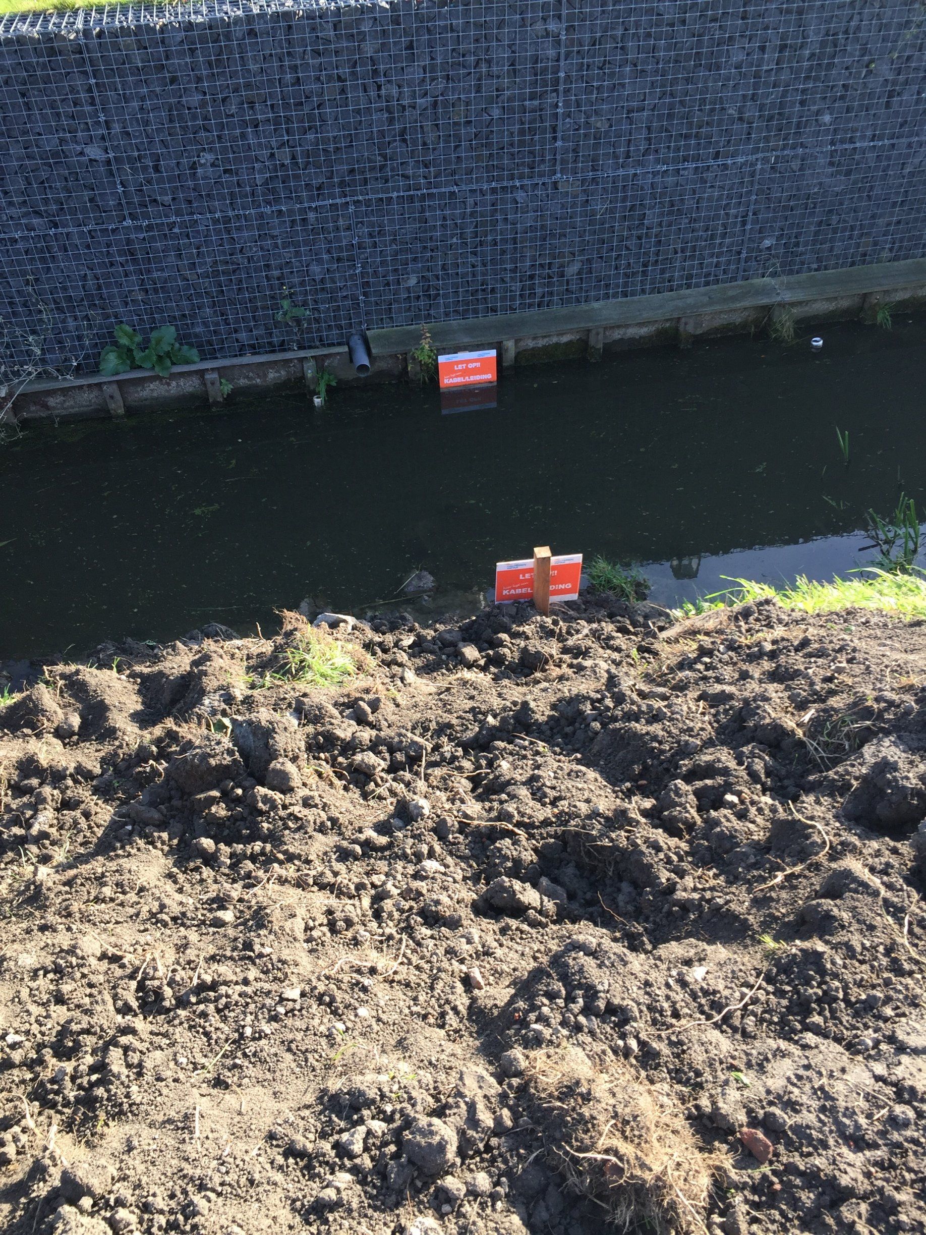 Kabels en leidingen markeren