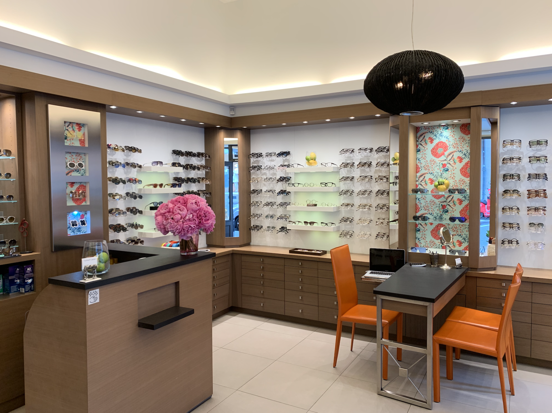 Intérieur opticien Fouchault