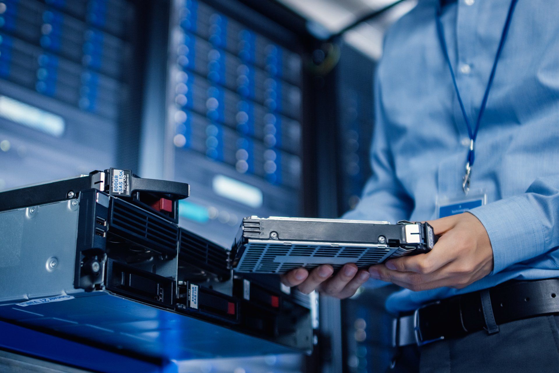 Server Hard Drive Installation