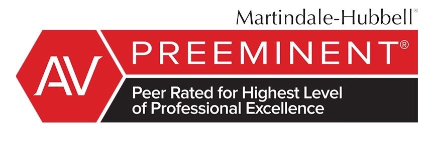AV Preeminent Peer-Rated for Highest Level of Professional Excellence