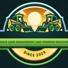 Logo featuring two green and yellow construction vehicles with a sun in the background. Green and gold banner with "Since 2024."