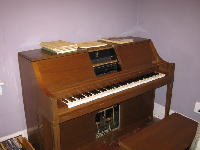 Ivers And Pond Console Player Piano