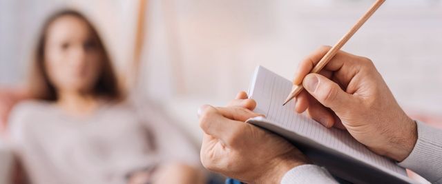 Person taking notes in a book — Pennington, NJ — Mary J Goepfert - MSW MPA LCSW LCADC