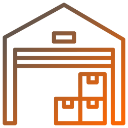 Ampio e fornito magazzino