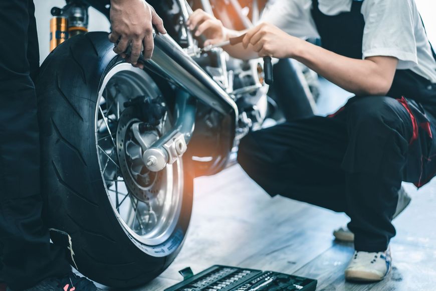 officina e centro gomme moto