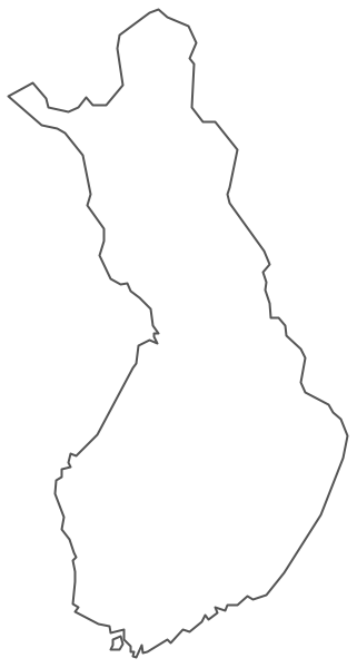 Finland map layout