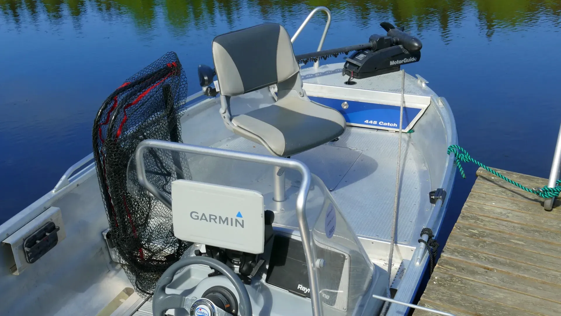 Sonar for fishing on the boat