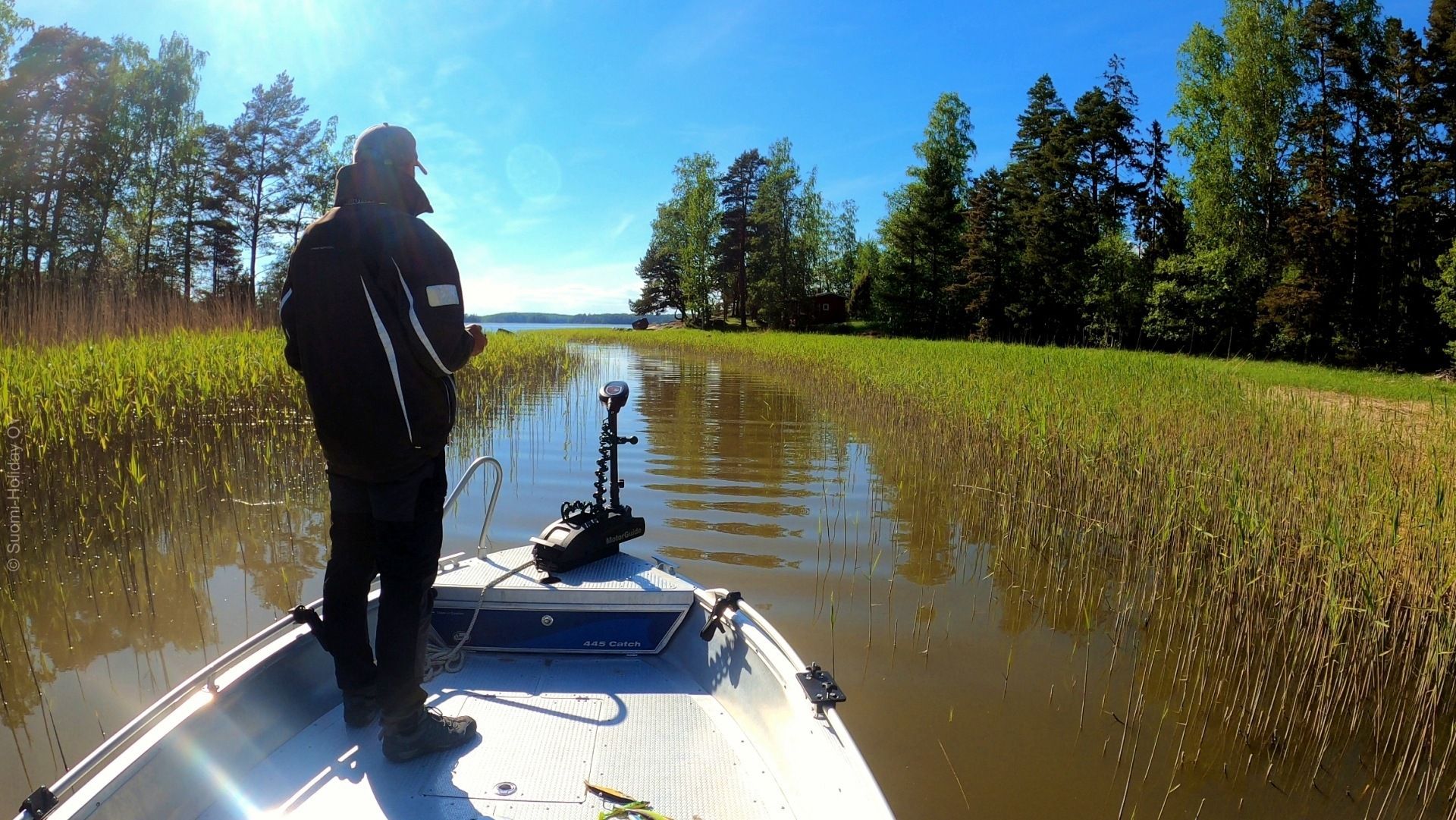 Fishing spots and routes in Finland