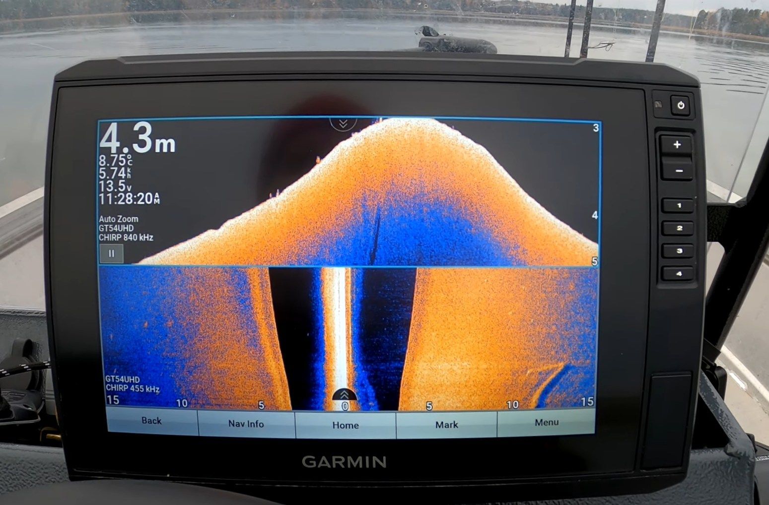Эхолот для рыбалки на катере