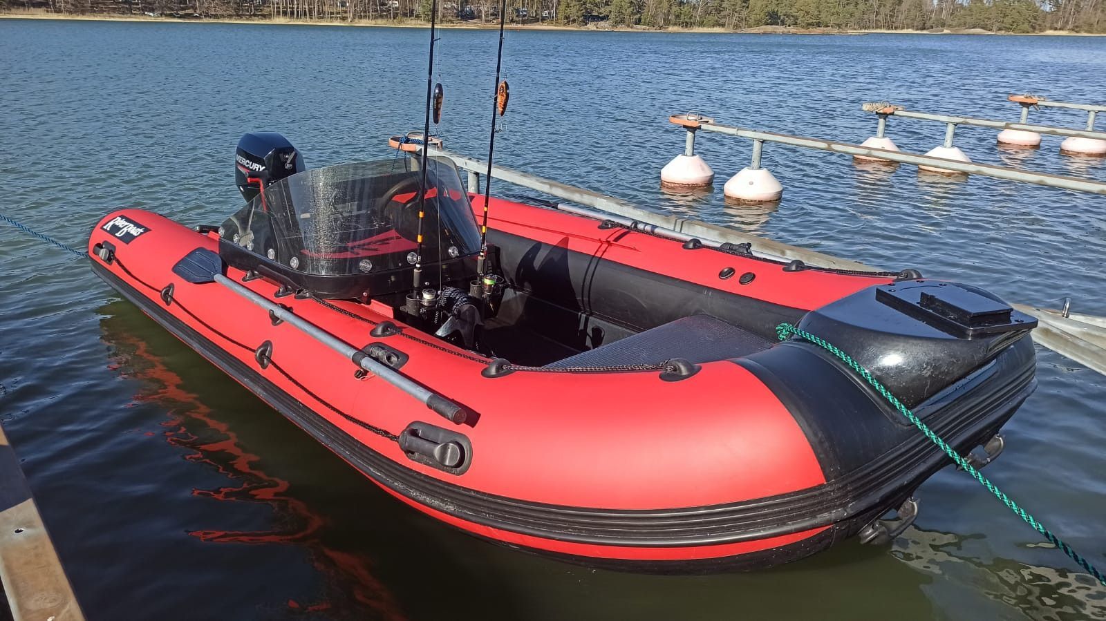 Катер RiverBoats длина 4м30см, ширина 1м90см