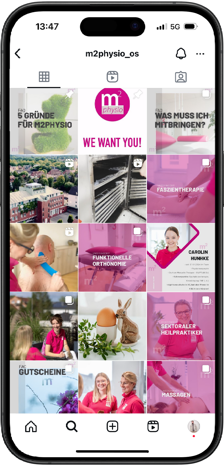 Instagram Grid Kunde#2