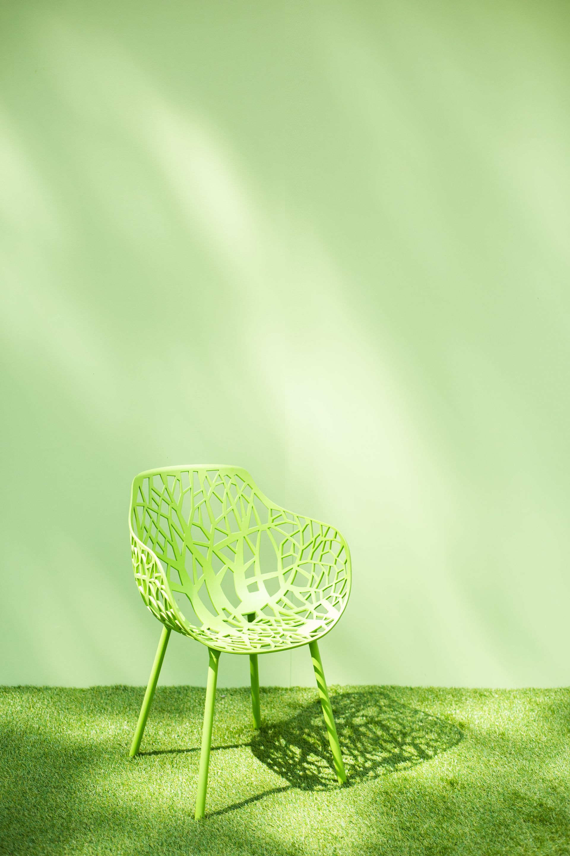 grüner Stuhl