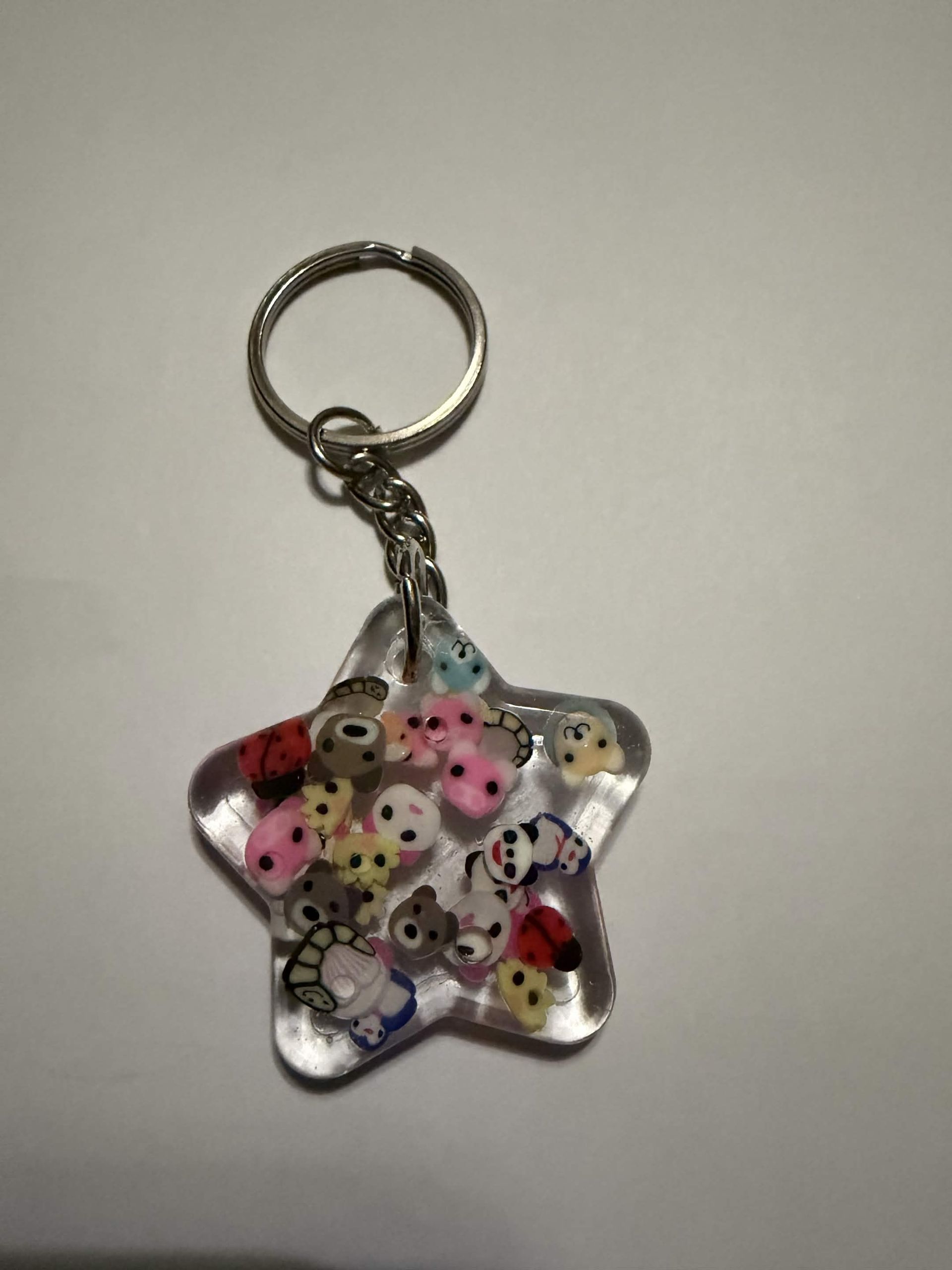 Cozy Critters Star Keychain