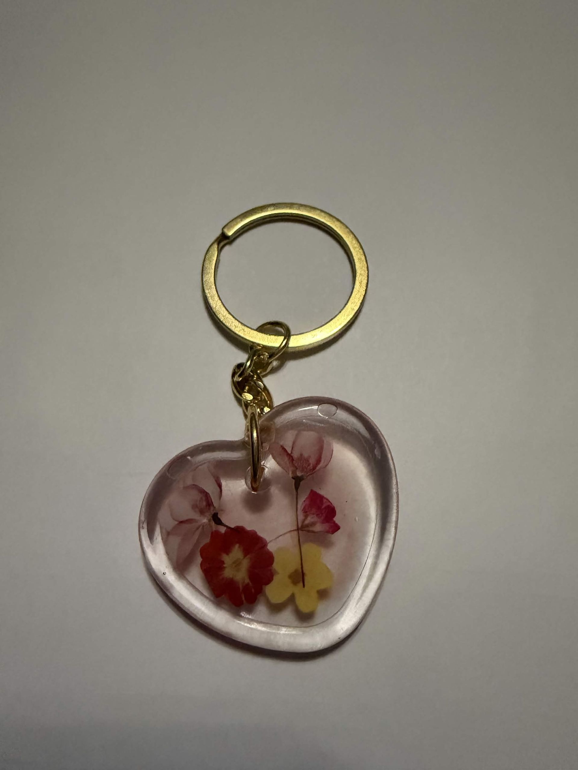 Floral keychain