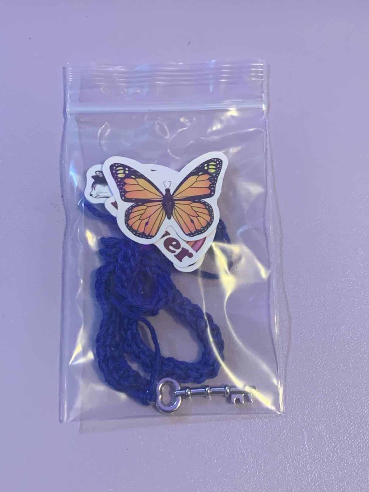 Keys to the Kingdom Bookmark Blue