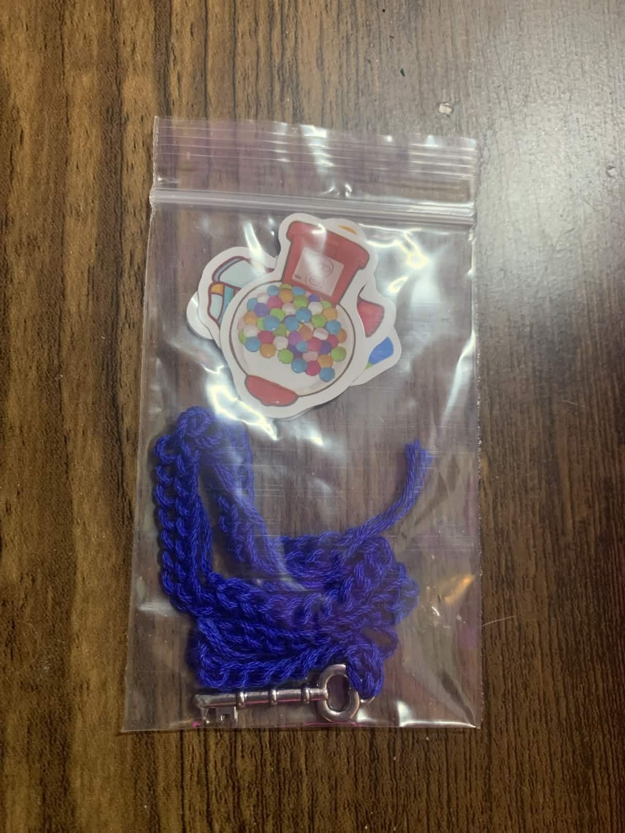 Keys to the Kingdom Bookmark Blue